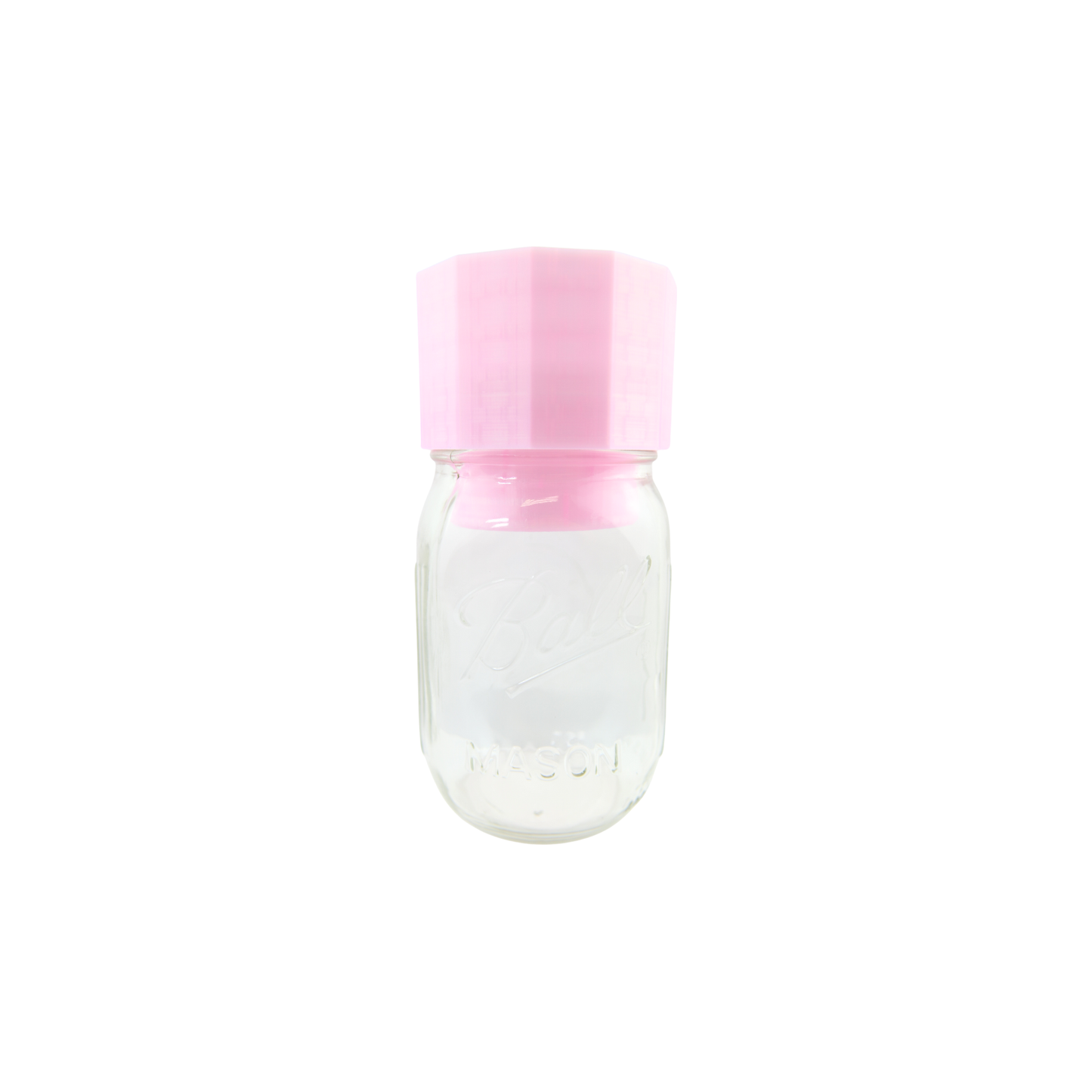 REGROVA Mason Jar Connector with Canister - Light Pink Color - The Ultimate Seed Starter Kit!