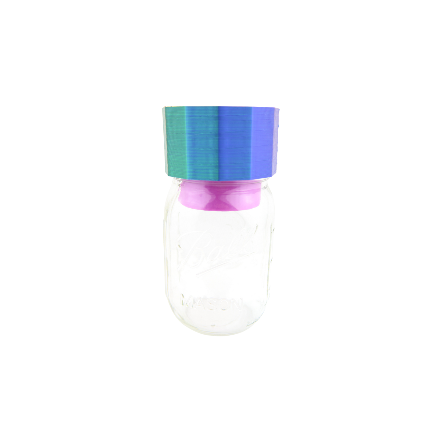 REGROVA Mason Jar Connector with Canister - Mermaid Color - The Ultimate Seed Starter Kit!